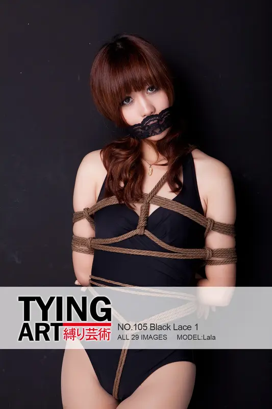 [禁忌摄影]Taboo-love NO.105 TyingArt 縛リ芸術 Lala Black Lace 1 - 禁忌摄影