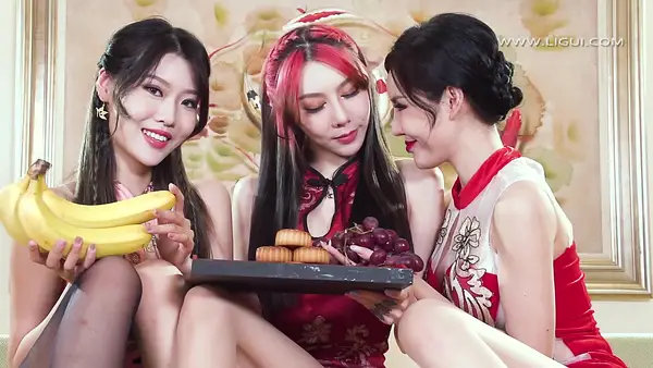 [Ligui丽柜]HD视频 2021.09.20 三生三式 莲情待月 - Ligui丽柜