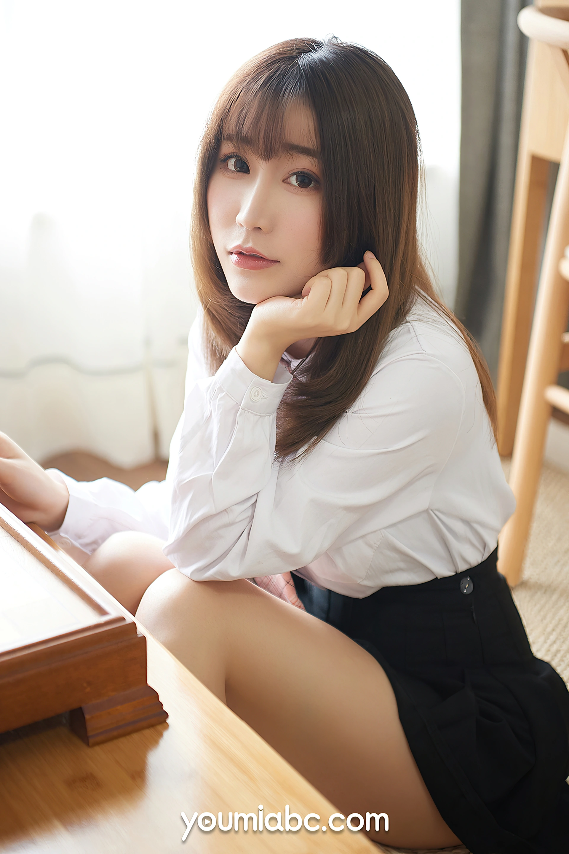 YouMi尤蜜 - 2020.05.03 学生妹の制服诱惑 绯月樱-Cherry 2
